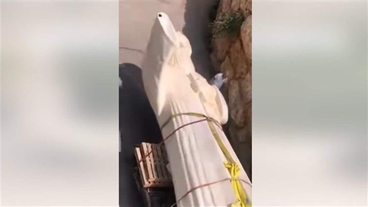 وصول تمثال القديس شربل الى يريفان بعد رحلة دامت 7 ايام